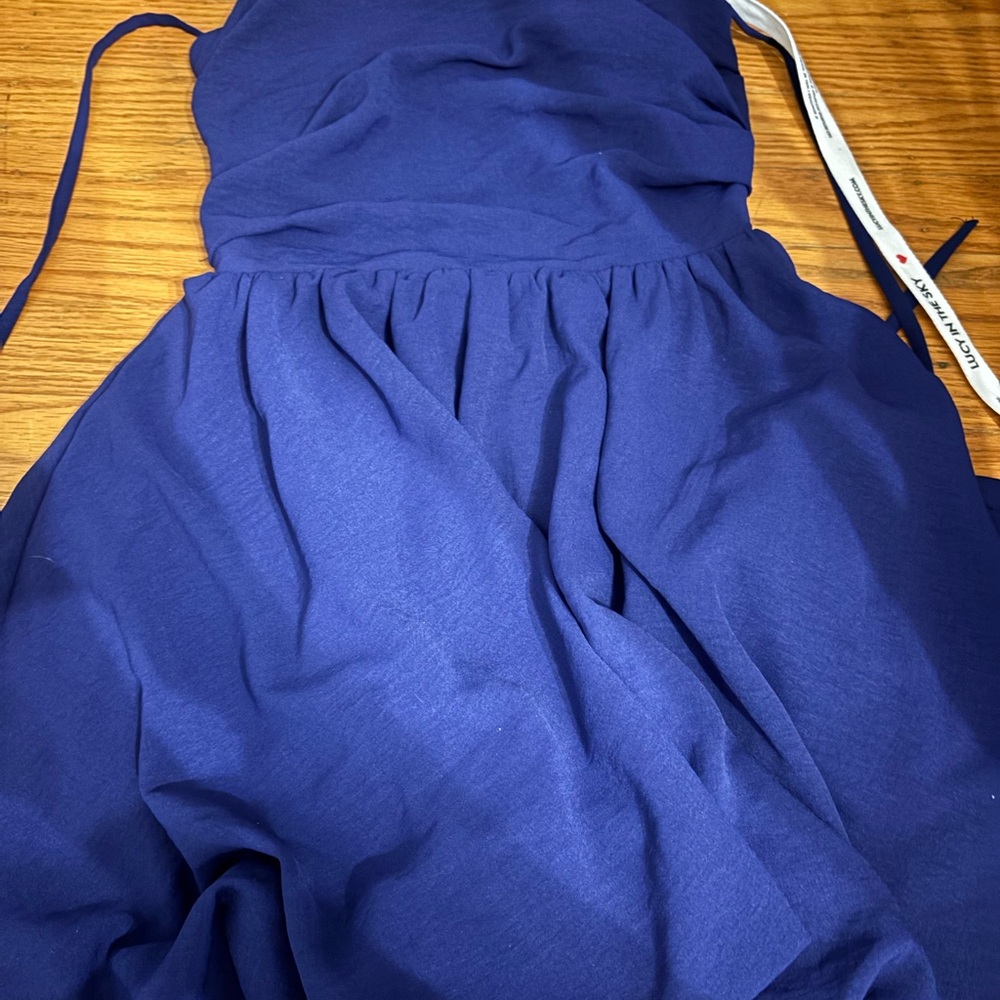 strapless dress